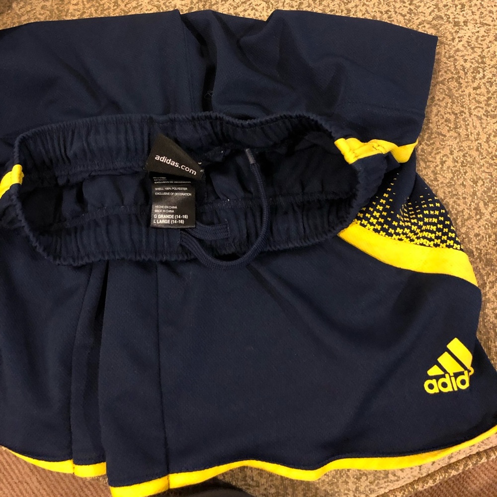 Michigan Adidas Short Youth Large
